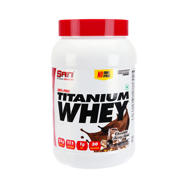 San 100% Pure Titanium Whey Chocolate Rocky Road