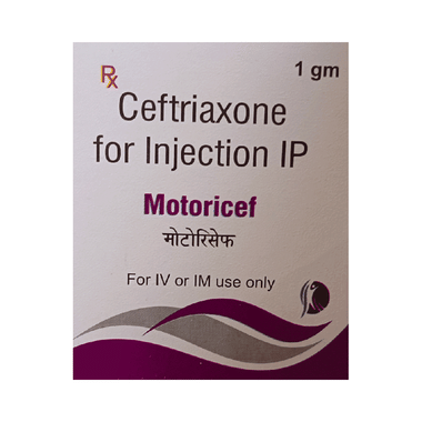 Motoricef Injection