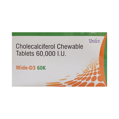 Wide-D3 60K Chewable Tablet