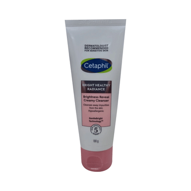 Cetaphil Brightness Reveal Creamy Cleanser | Hypoallergenic & For Sensitive Skin