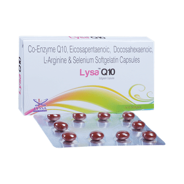 Lysa Q10 Soft Gelatin Capsule