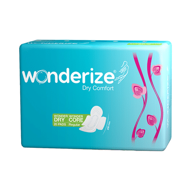 Wonderize Dry Comfort Sanitary Pads Regular