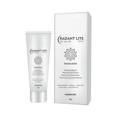 Radant Lite Cream for All Skin Types | Reduces Pigmentation & Dark Spots | Paraben-Free