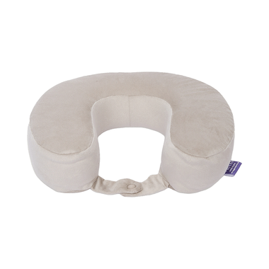 Viaggi U Shape Memory Foam Neck Pillow Light Grey