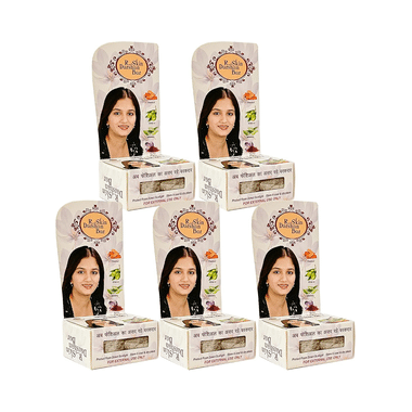 Achal R Skin Darshan Bar | Organic Soap for Men & Women made with Real Kesar and Chandan (30gm Each)