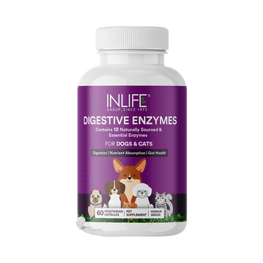 Inlife Digestive enzymes for Pet Supplement