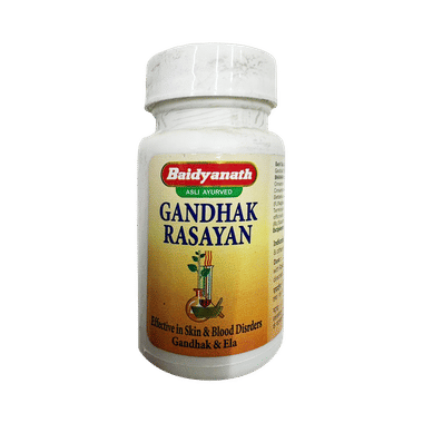 Baidyanath (Jhansi) Gandhak Rasayan Tablet
