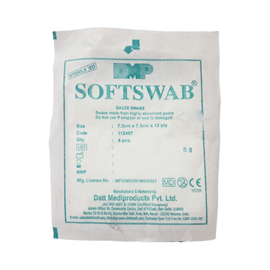 Softswab Gauze Swab 7.5cm X 7.5cm
