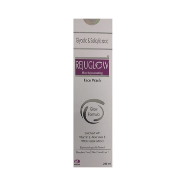 Rejuglow Face Wash With Glycolic & Salicylic Acid | For Skin Rejuvenation