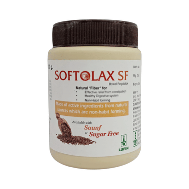 Softolax Saunf Sugar Free Powder | For Healthy Digestive System & Constipation Relief