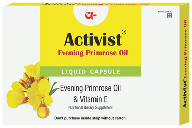 Activist Evening Primrose Oil Liquid Capsule (10 Each)