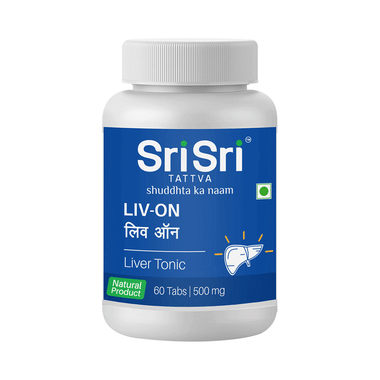 Sri Sri Tattva Liv-ON 500mg Tablet | For Liver Care