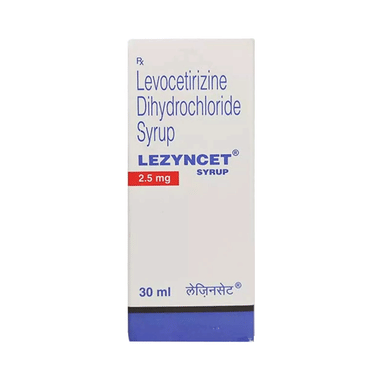 Lezyncet 2.5mg/5ml Syrup