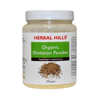 Herbal Hills Organic Shatavari Powder