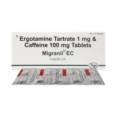 Migranil EC 1mg/100mg Tablet
