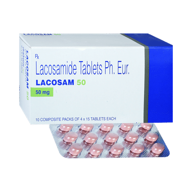 Lacosam 50 Tablet