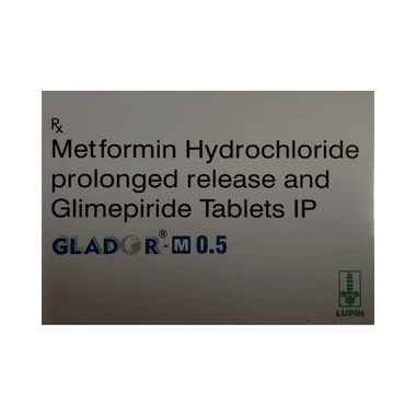Glador-M 0.5 Tablet PR