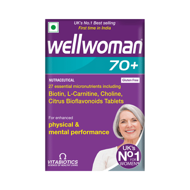 Wellwoman 70+ Health Supplement for Women Tablet