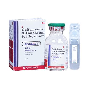 Milibact 1000 mg/500 mg Injection