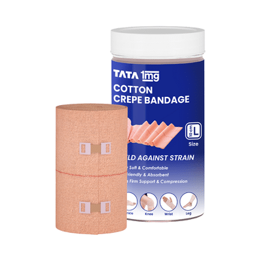 Tata 1mg Cotton Crepe Bandage 10cm