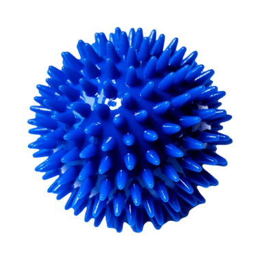 Healthtrek Acupressure Spiky Massage/Stress Ball Blue