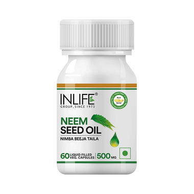 Inlife Neem Seed Oil 500mg Capsule