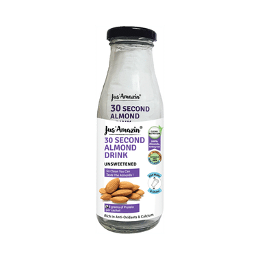 Jus Amazin 30 Second Almond Drink (25gm Each) Unsweetened Gluten, Lactose & Sugar Free