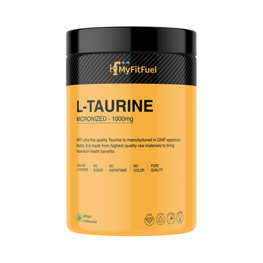 MyFitFuel L-Taurine Micronized-1000mg Powder Unflavored