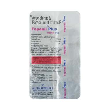 Fepanil Plus Tablet