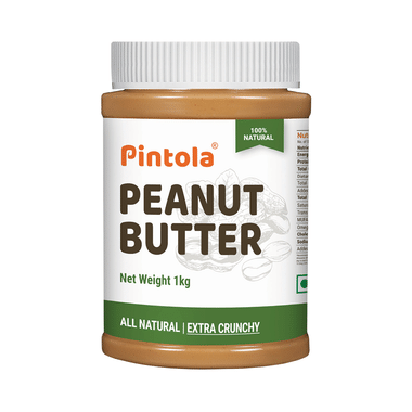 Pintola All Natural Peanut Butter Extra Crunchy Unsweetened