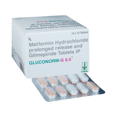 GlUcOnorm-G 0.5mg/500mg Tablet PR
