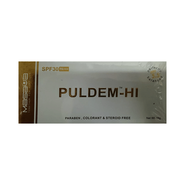 Puldem-HI SPF 30 PA+++ Cream | Paraben, Colorant & Steroid Free