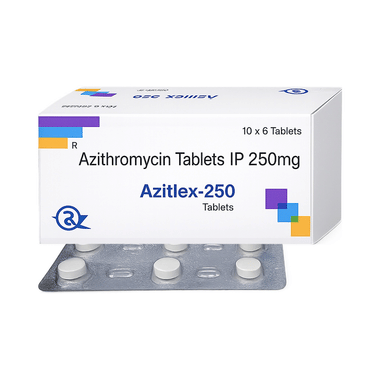 Azitlex 250mg Tablet