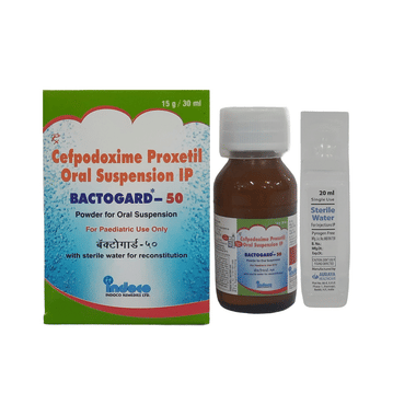 Bactogard 50mg Dry Syrup