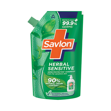 Savlon Herbal Sensitive Germ Protection Liquid Handwash