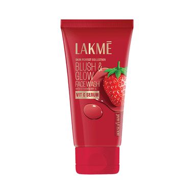 Lakme Blush & Glow Face Wash Strawberry Blast