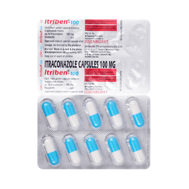 Itriben 100mg Capsule