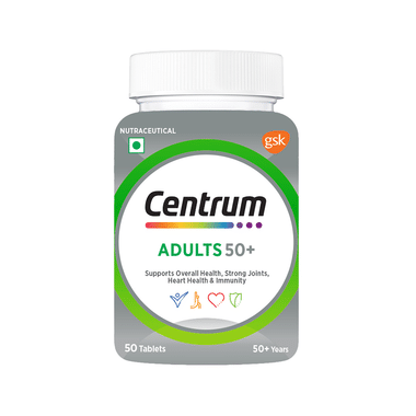 Centrum Adult 50+ | Supports Overall Health | World's No.1 Multivitamin