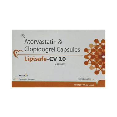 Lipisafe CV 10mg/75mg Capsule