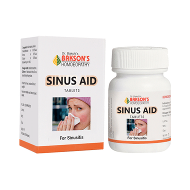 Bakson's Homeopathy Sinus Aid Tablet