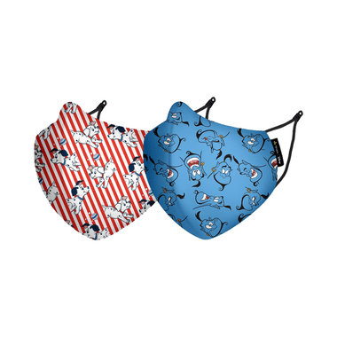 Nirvana Disney Face Covering Mask Small Ginie & 101 Dalmations