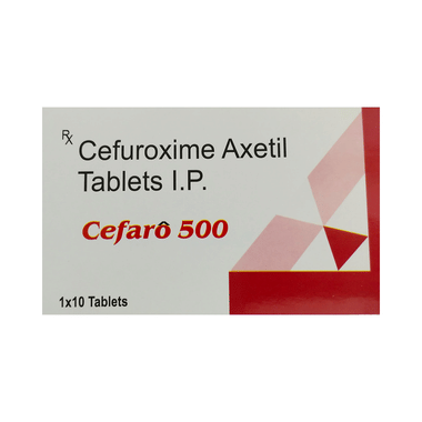 Cefaro 500 Tablet