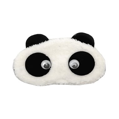 Jenna Sleeping Eye Mask For Insomnia, Meditation And Dark Circles Panda Eye White