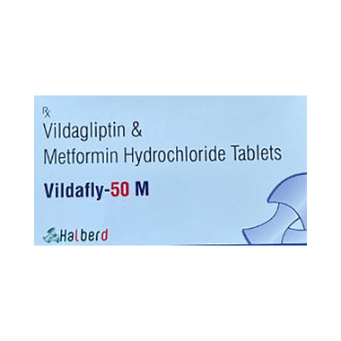 Vildafly-50 M Tablet