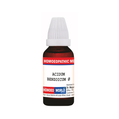 Dr. Majumder Homeo World Acidum Benzoicum Q Mother Tincture (30 Ml Each)