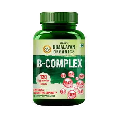 Vlado's Himalayan Organics B-Complex for Energy and Cognitive Support Tablet