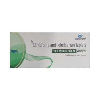 Telmikind LN 20mg/40mg Tablet