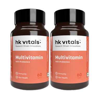 HK Vitals Multivitamin with Probiotics Tablet (60 Each)