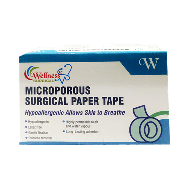 Wellness Surgical WSAP2 Microporous Paper Tape 2inch X 5m
