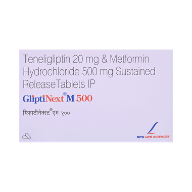 Glipti Next M 500 Tablet SR